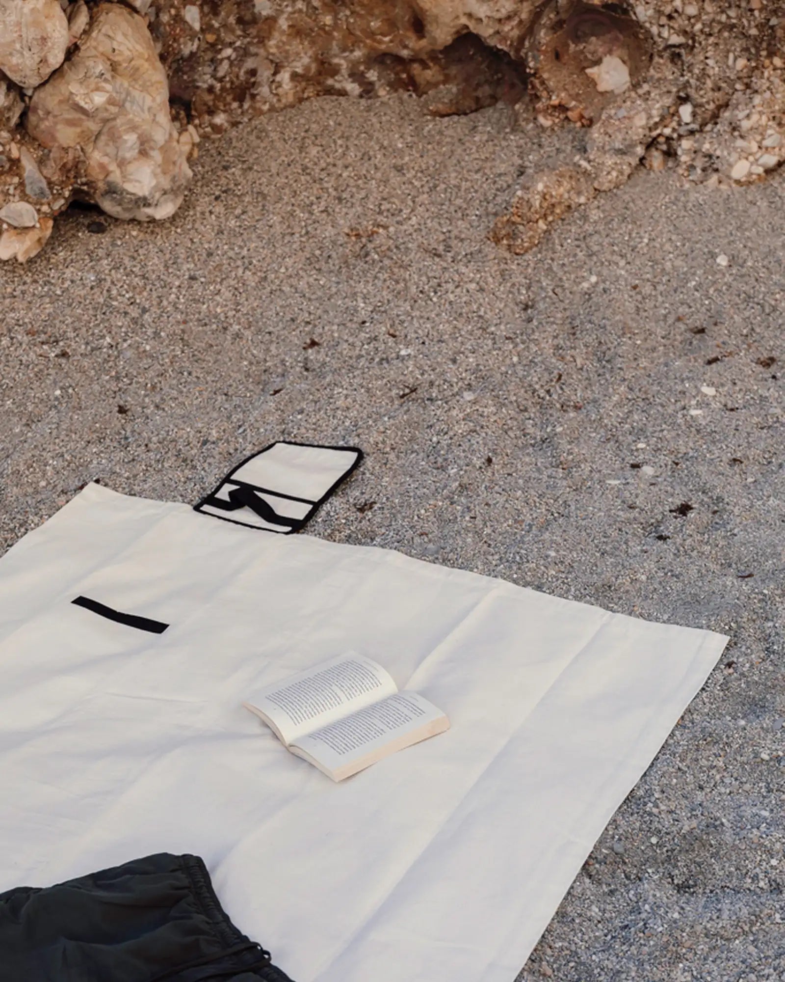 Custom recycled cotton picnic blanket Vinga Volonne - 2